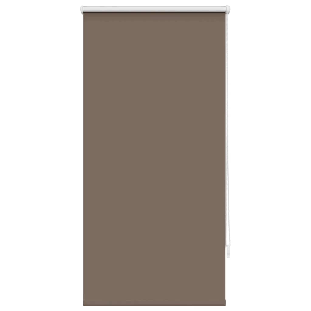 Roller Blind Blackout 64.4x120 cm Fabric Width 60 cm Coffee