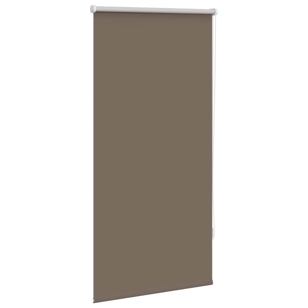 Roller Blind Blackout 64.4x120 cm Fabric Width 60 cm Coffee