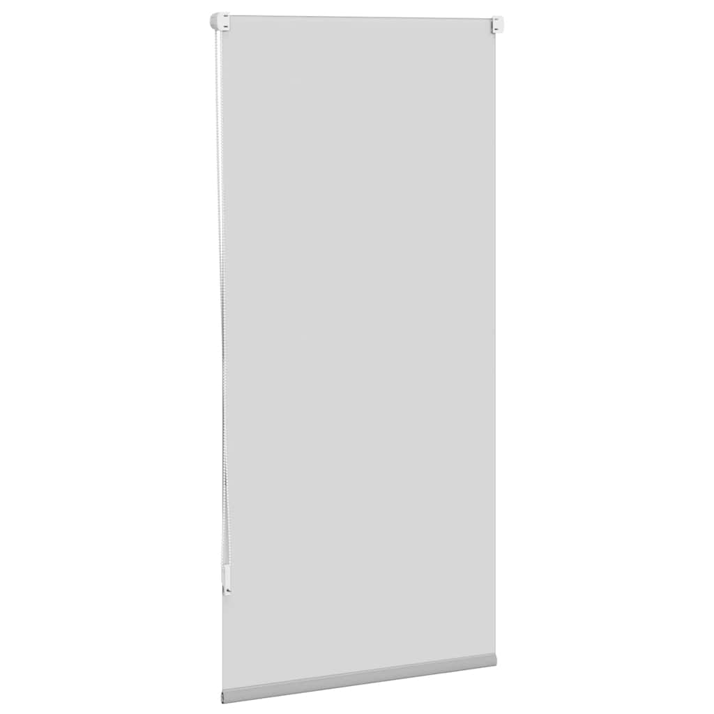 Roller Blind Blackout 64.4x120 cm Fabric Width 60 cm Grey