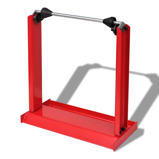 210224 Professional Motorcycle Wheel Balancing Stand Red
