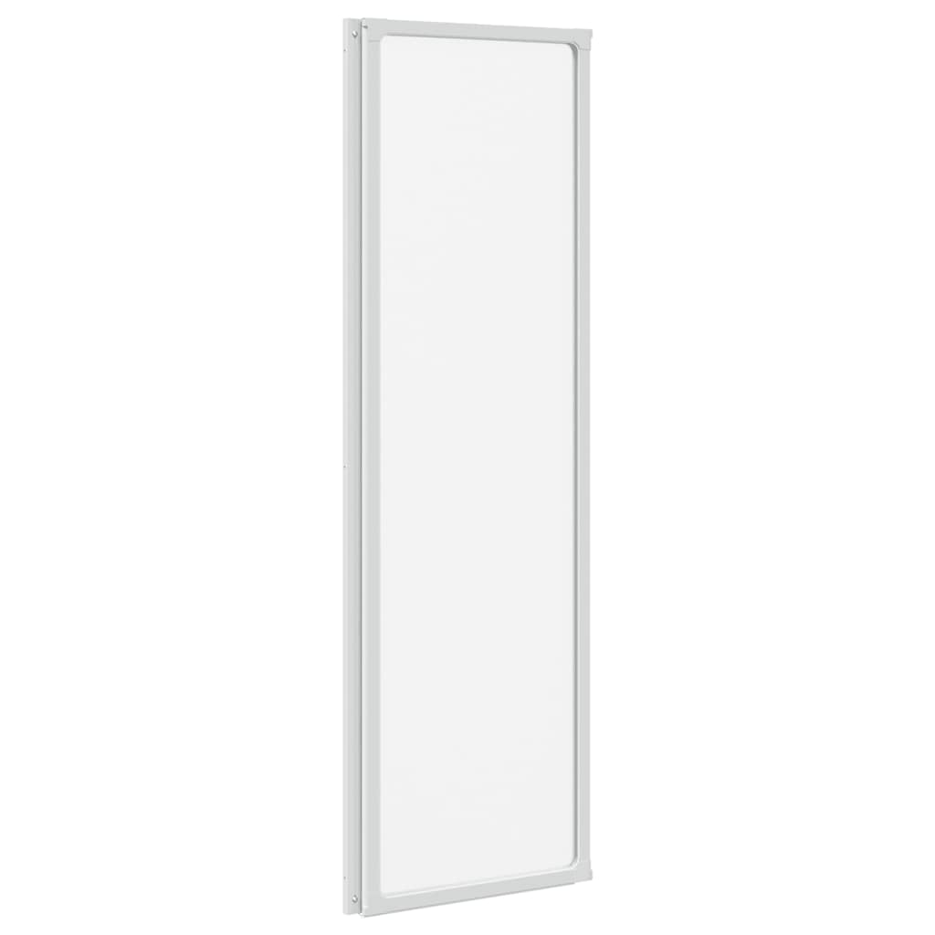 Shower Bath Screen Wall 141 x 132 cm 3 Panels Foldable