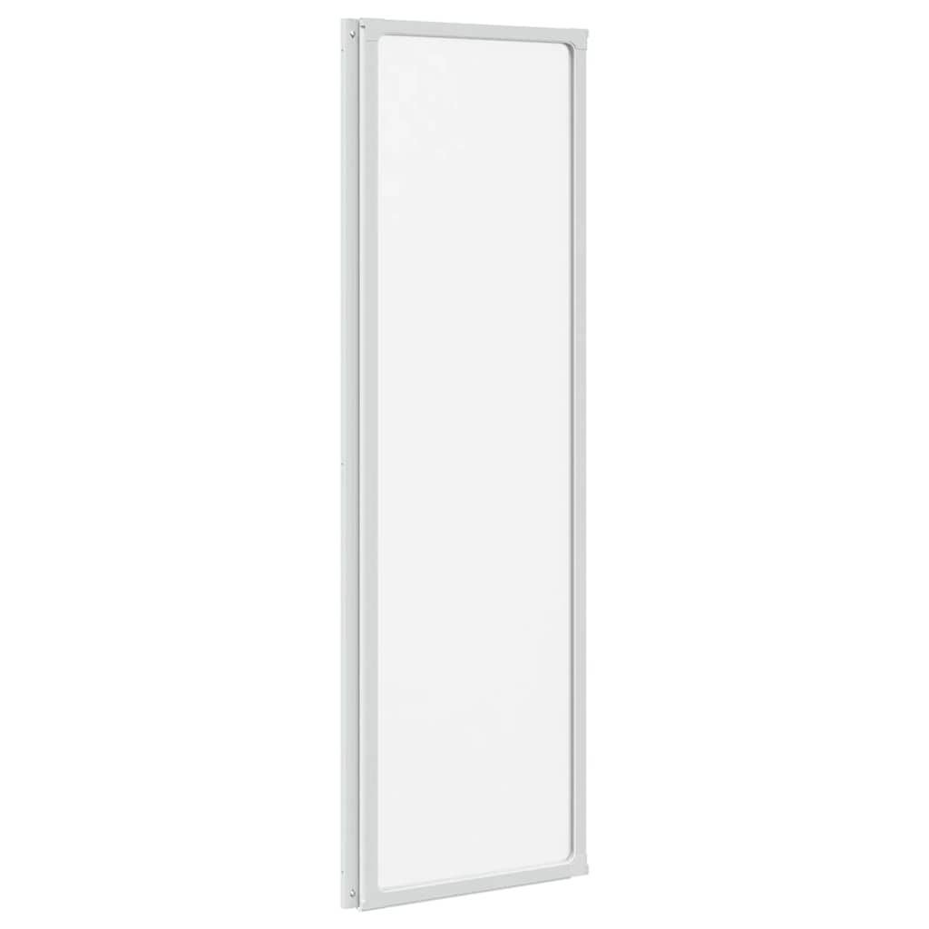Shower Bath Screen Wall 141 x 132 cm 3 Panels Foldable