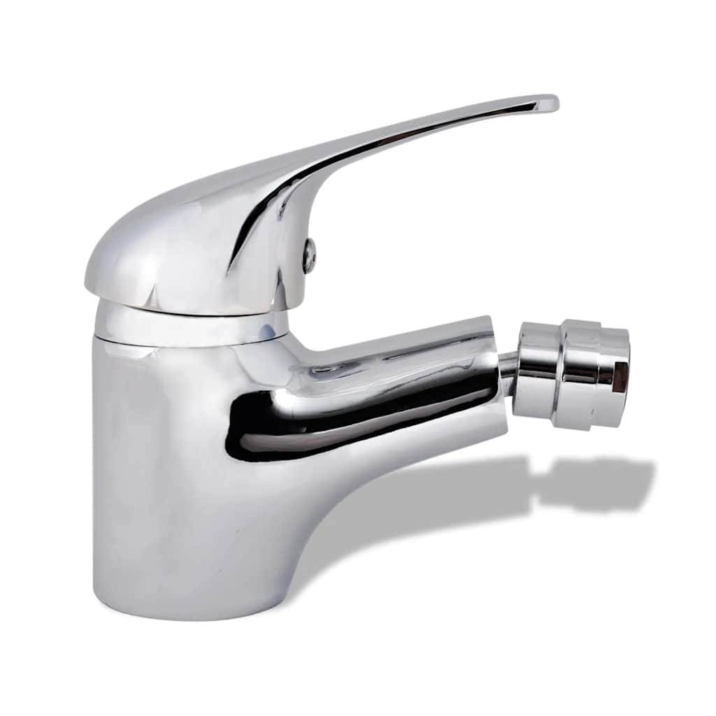 140830 vidaXL Bathroom Bidet Mixer Tap Chrome