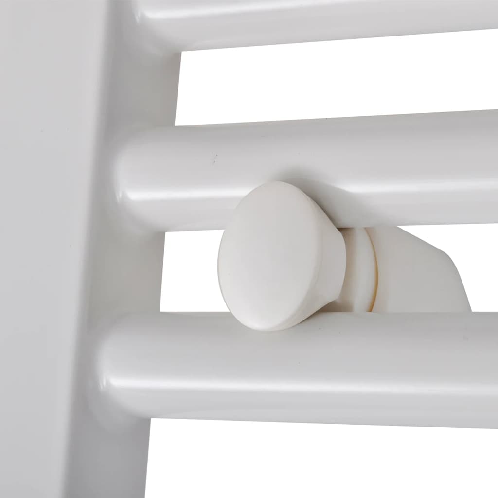 Bathroom Central Heating Towel Rail Radiator Straight 480 x 480 mm