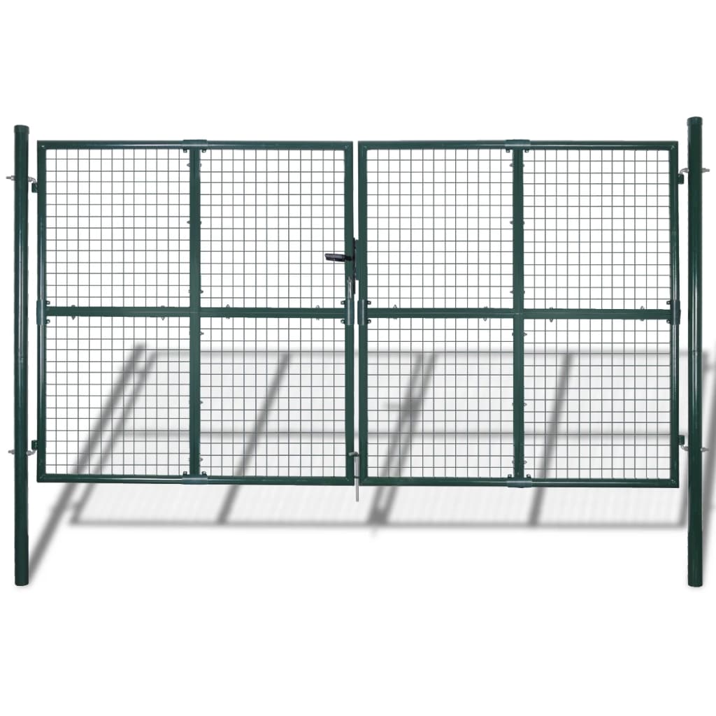 Garden Mesh Gate Fence Door Wall Grille 289 x 175 cm