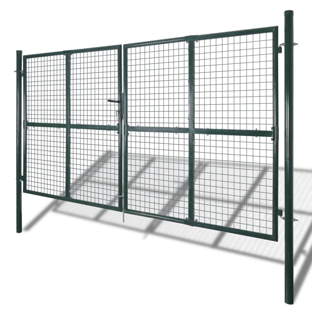 Garden Mesh Gate Fence Door Wall Grille 289 x 200 cm