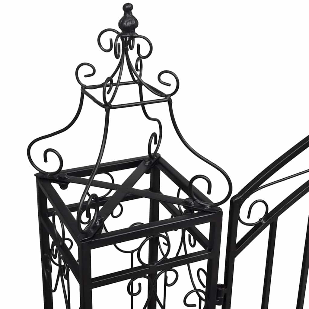 Ornamental Garden Gate Wrought Iron 122x20,5x134 cm