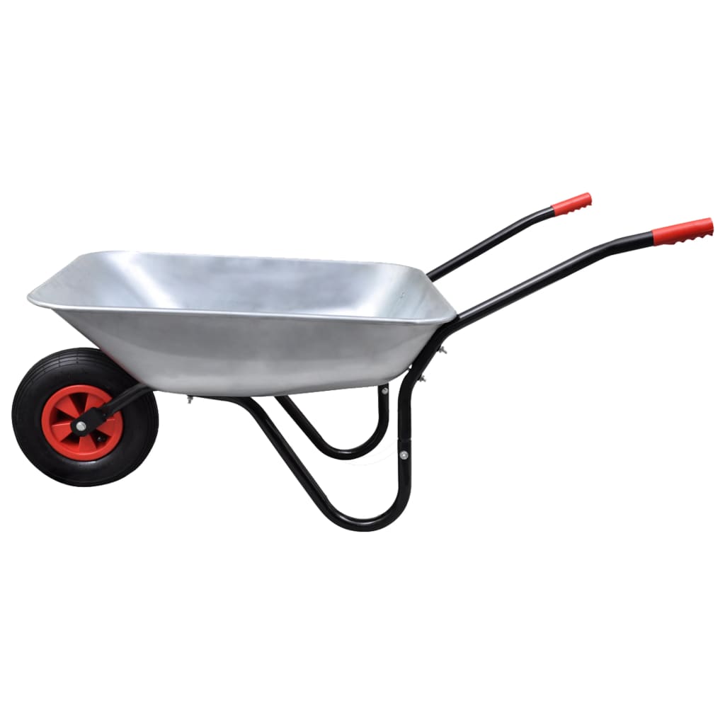 Gardening Tool Wheelbarrow Single Wheel 80 L