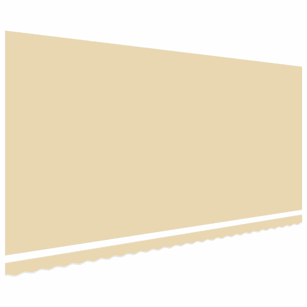 Awning Replacement Fabric Cream 600x300 cm Polyester