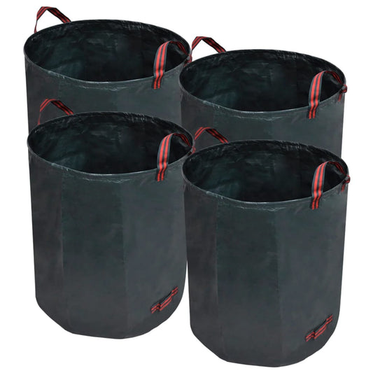 Garden Waste Bag Dark Green 4 pcs 272 L 150 g/sqm