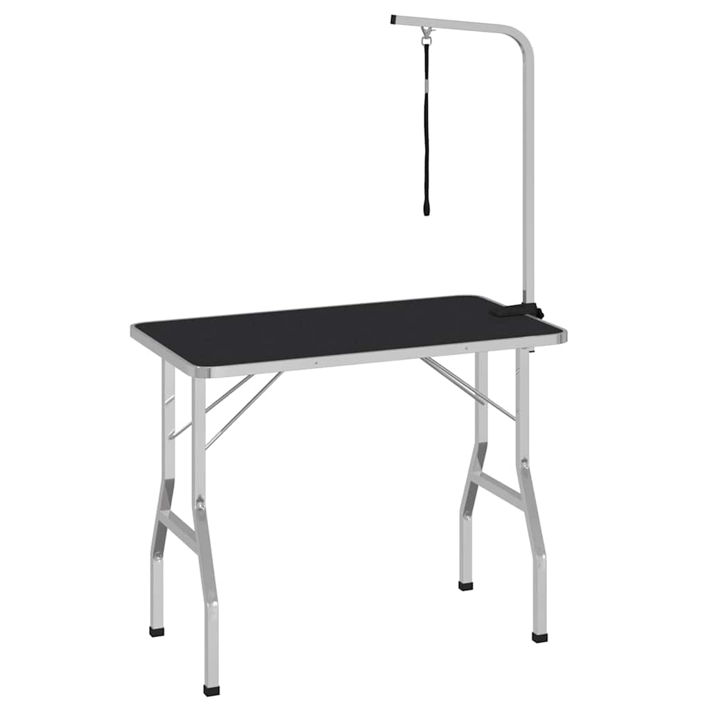 Grooming Table | Black | MDF with rubber surface | Large