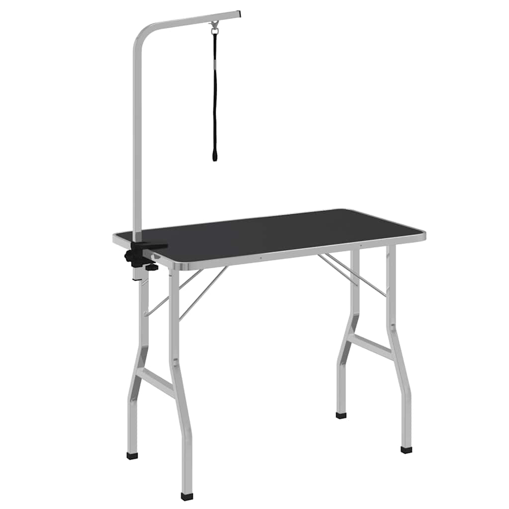Grooming Table | Black | MDF with rubber surface | Large
