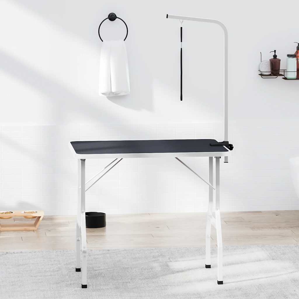 Grooming Table | Black | MDF with rubber surface | Large