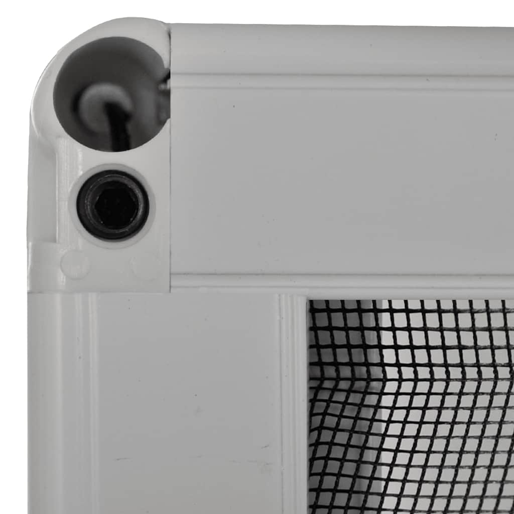 141129 vidaXL Plisse Insect Screen Window 80 x 160 cm