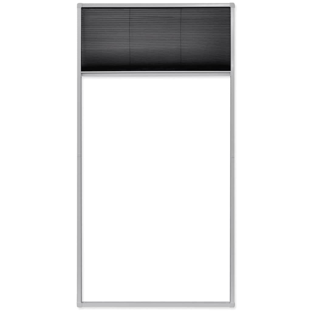 141129 vidaXL Plisse Insect Screen Window 80 x 160 cm