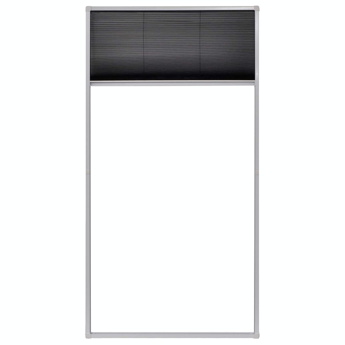 141129 vidaXL Plisse Insect Screen Window 80 x 160 cm