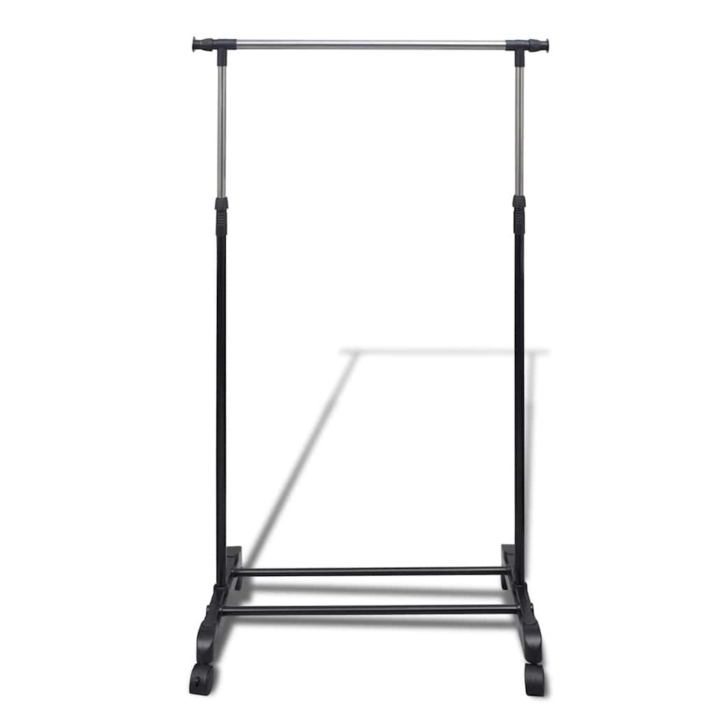 Adjustable Clothes Racks 2 pcs 1 Hanging Rail
