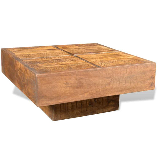 Coffee Table | Brown | Solid mango wood | Small |  Durable