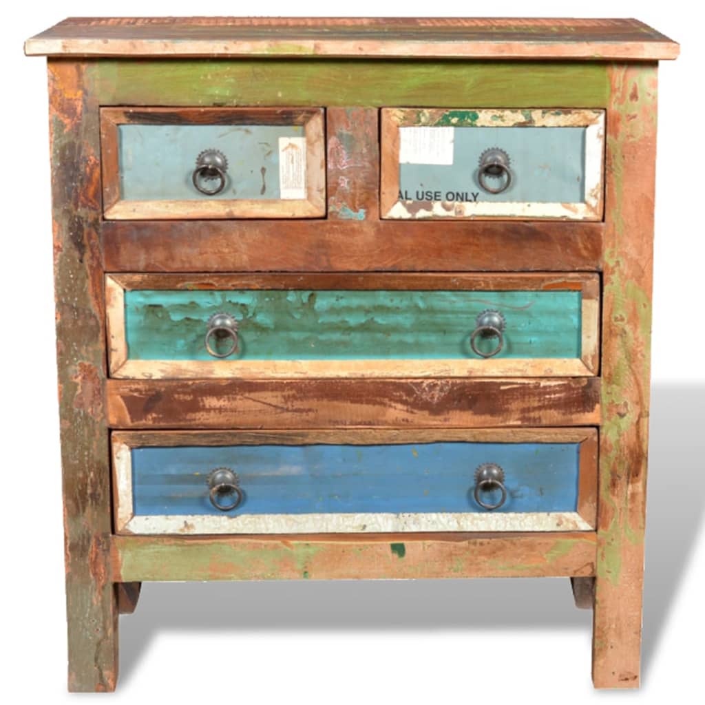 Vintage Cabinet | Multicolour | Reclaimed solid wood | Medium | Storage