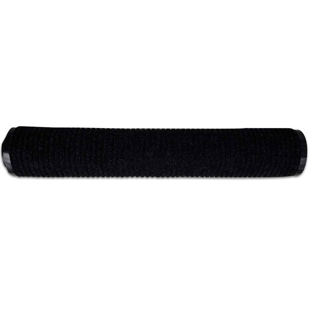 Door Mat Black 90 x 60 cm PVC