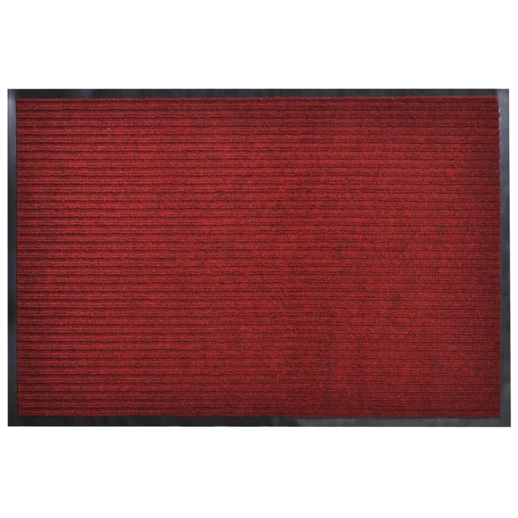 Door Mat Red 90 x 120 cm PVC