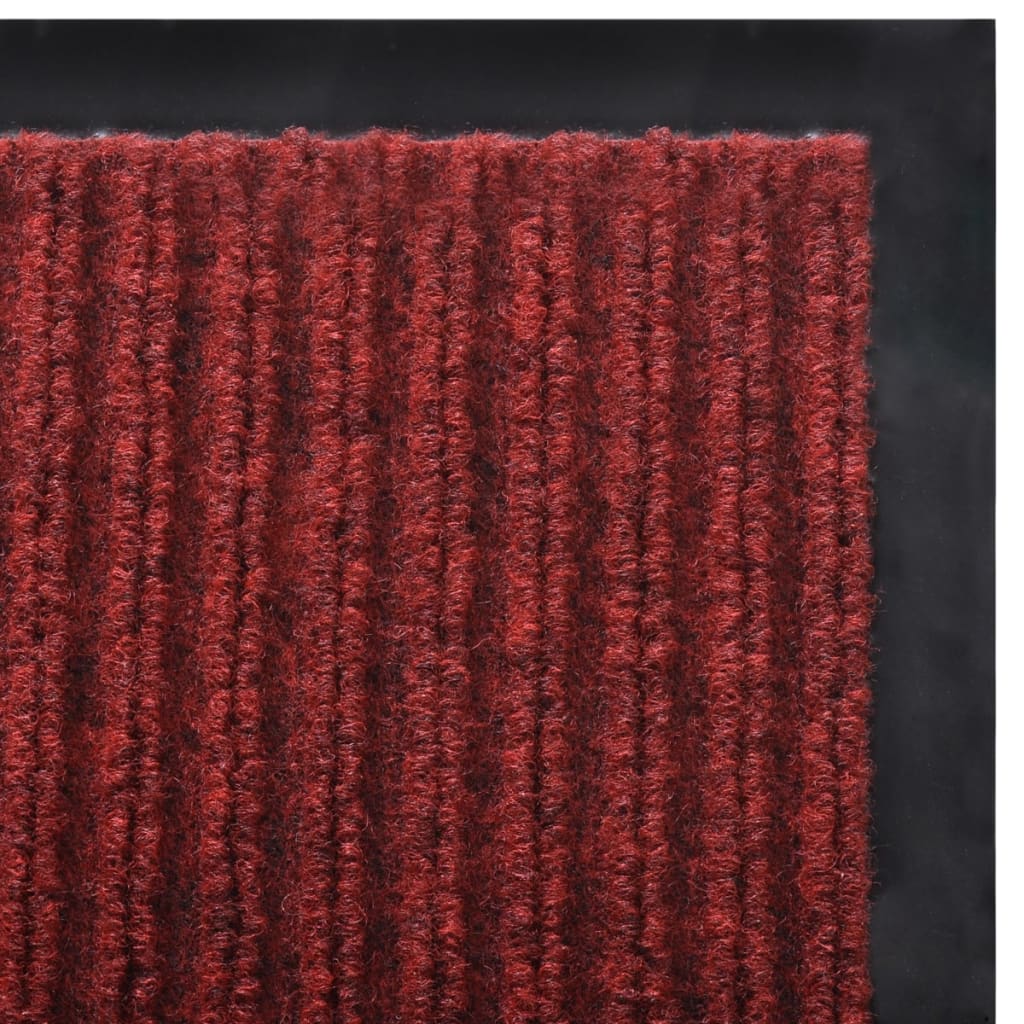 Door Mat Red 90 x 120 cm PVC