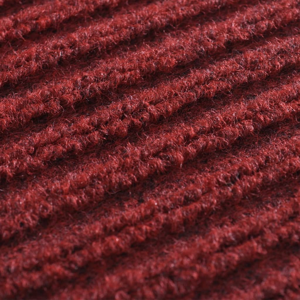 Door Mat Red 90 x 120 cm PVC
