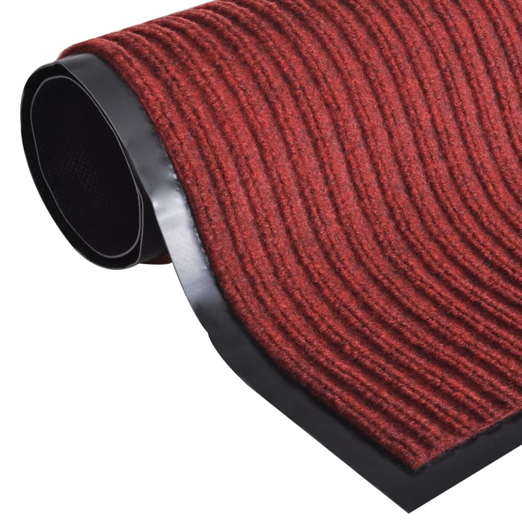 Door Mat Red 120 x 180 cm PVC