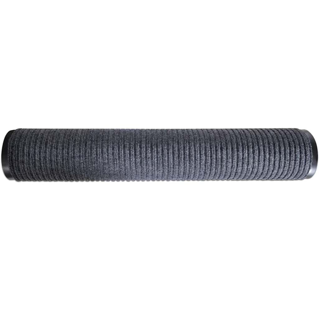 Door Mat Grey 90 x 60 cm PVC