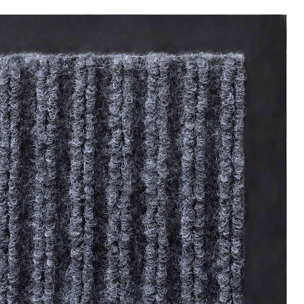 Door Mat Grey 90 x 60 cm PVC