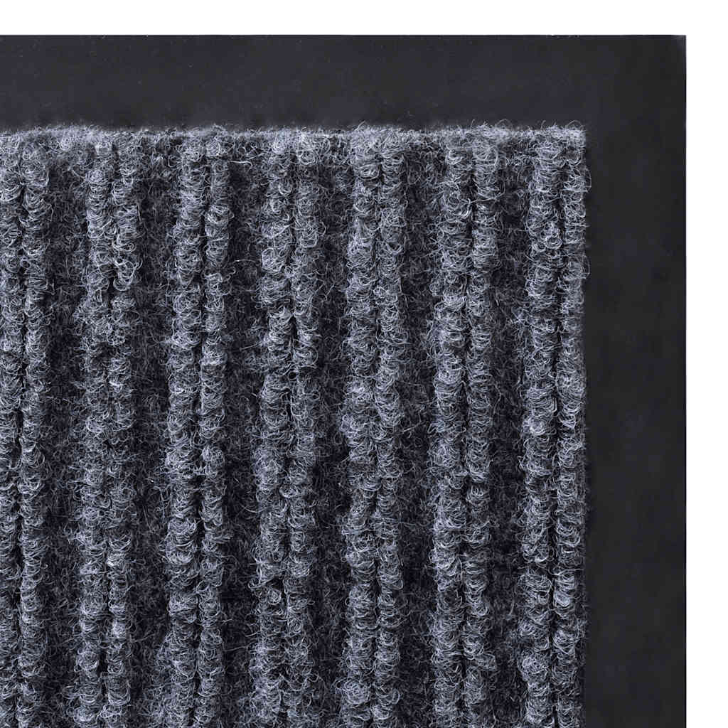 Door Mat Grey 120 x 180 cm PVC