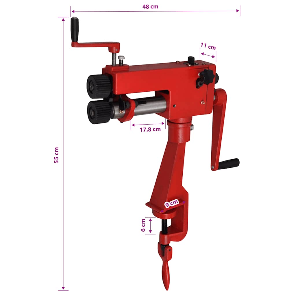 Manual Tube Beading Machine