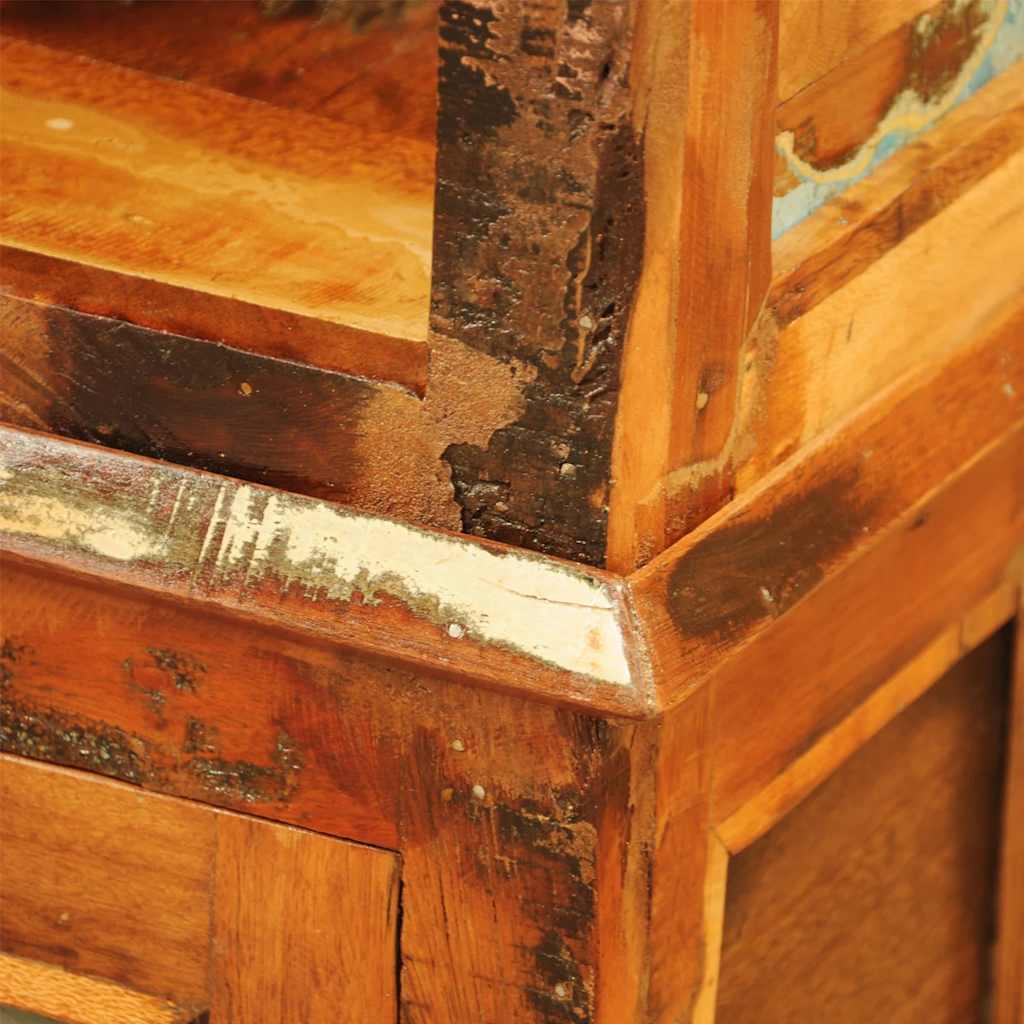 241433 vidaXL Bookshelf Reclaimed Solid Wood Vintage