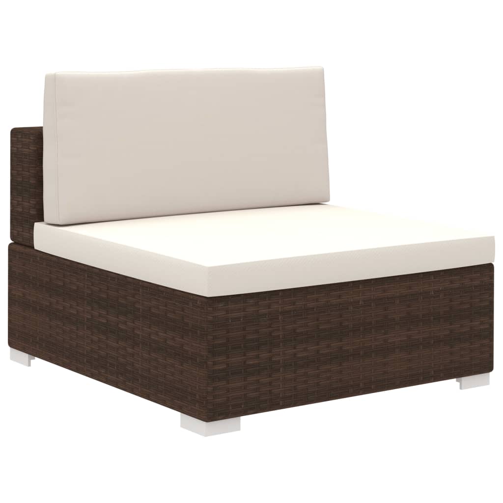 Patio Furniture | Brown | PE Rattan | Set | Modular | Patio Lounge Set