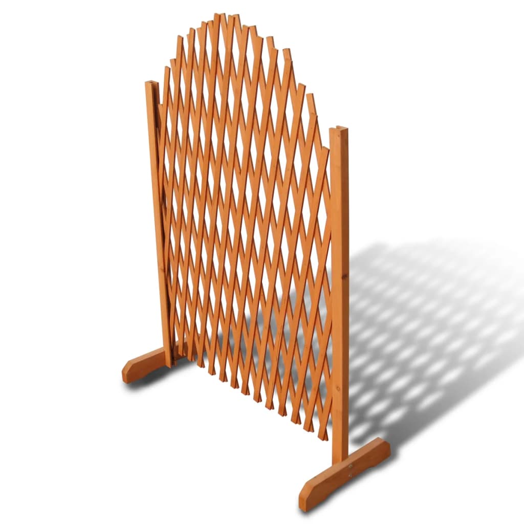 vidaXL Trellis Fence Solid Wood 180x100 cm