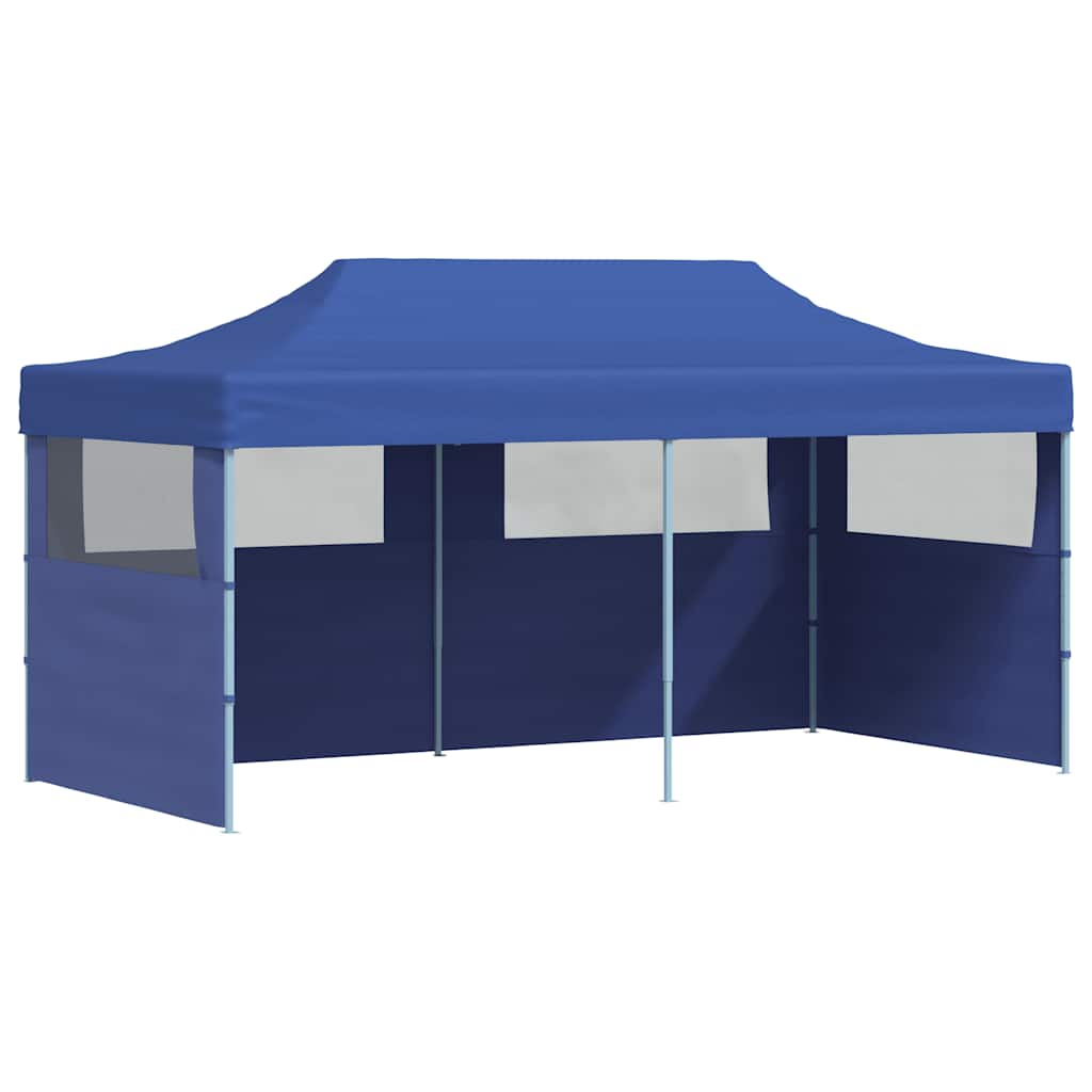 41583 vidaXL Blue Foldable Pop-up Party Tent 3 x 6 m