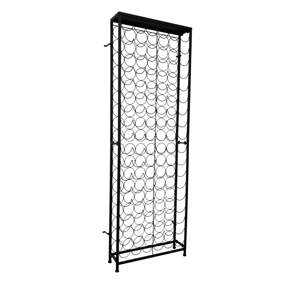 vidaXL Wine Rack for 108 Bottles Metal