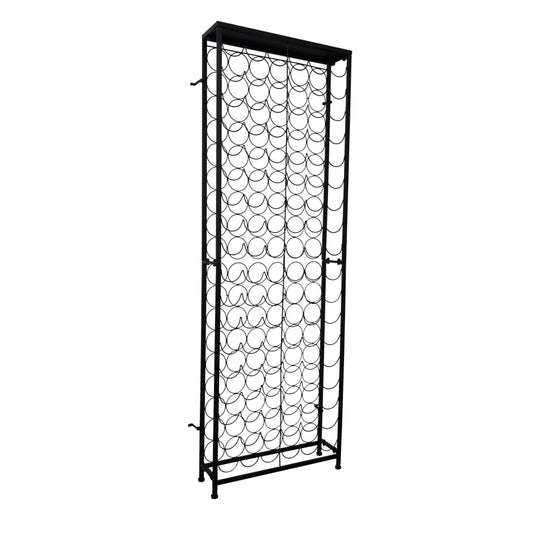 vidaXL Wine Rack for 108 Bottles Metal