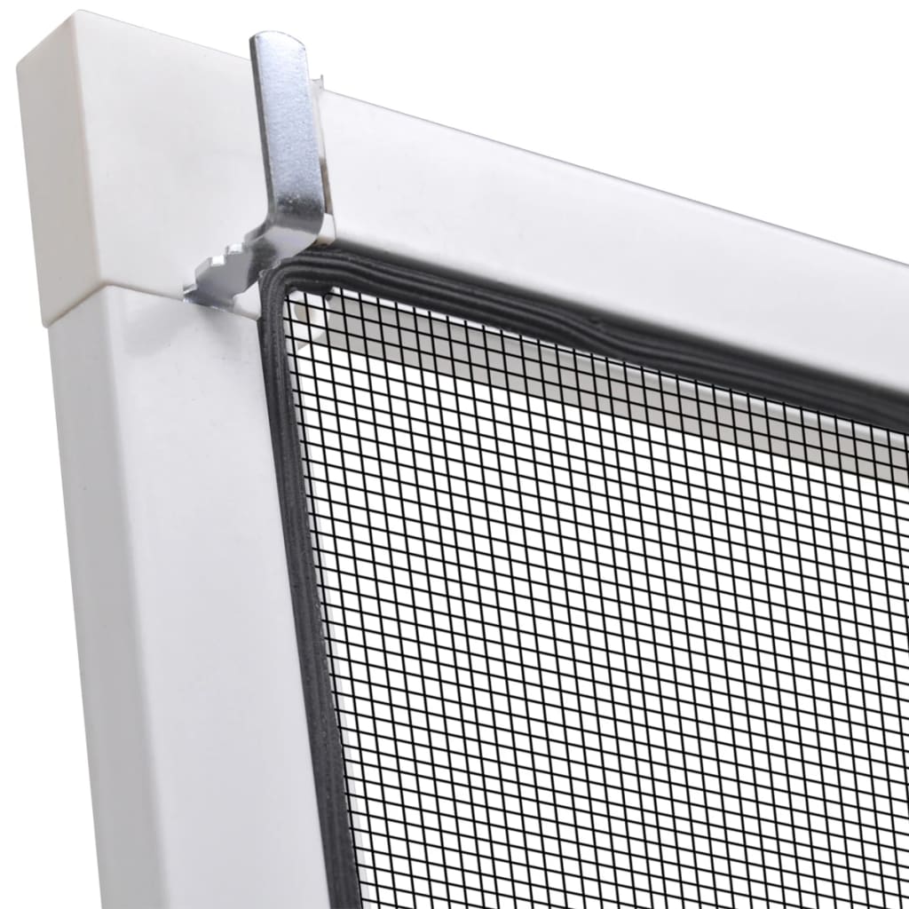 White Insect Screen for Windows 130 x 150 cm