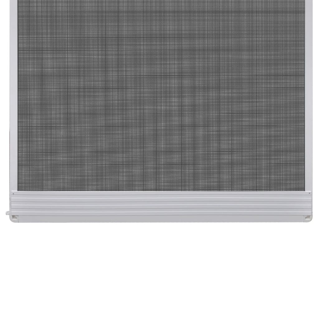 White Hinged Insect Screen for Doors 100 x 215 cm