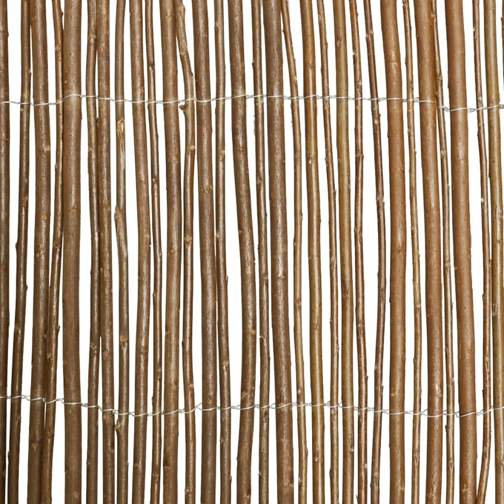 vidaXL Willow Fence 300x100 cm