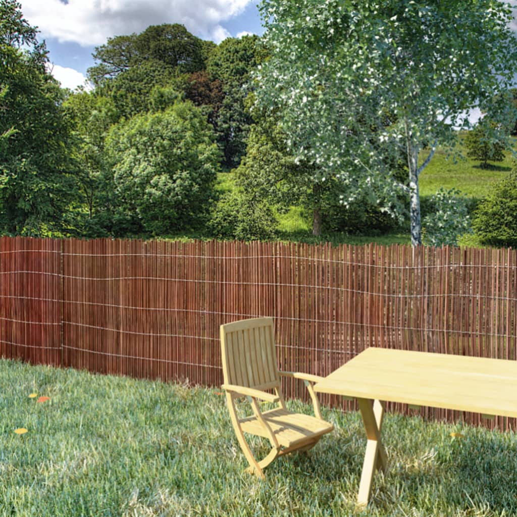 vidaXL Willow Fence 300x100 cm