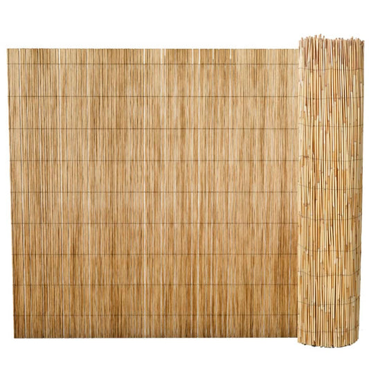 vidaXL Garden Reed Fence 500x100 cm