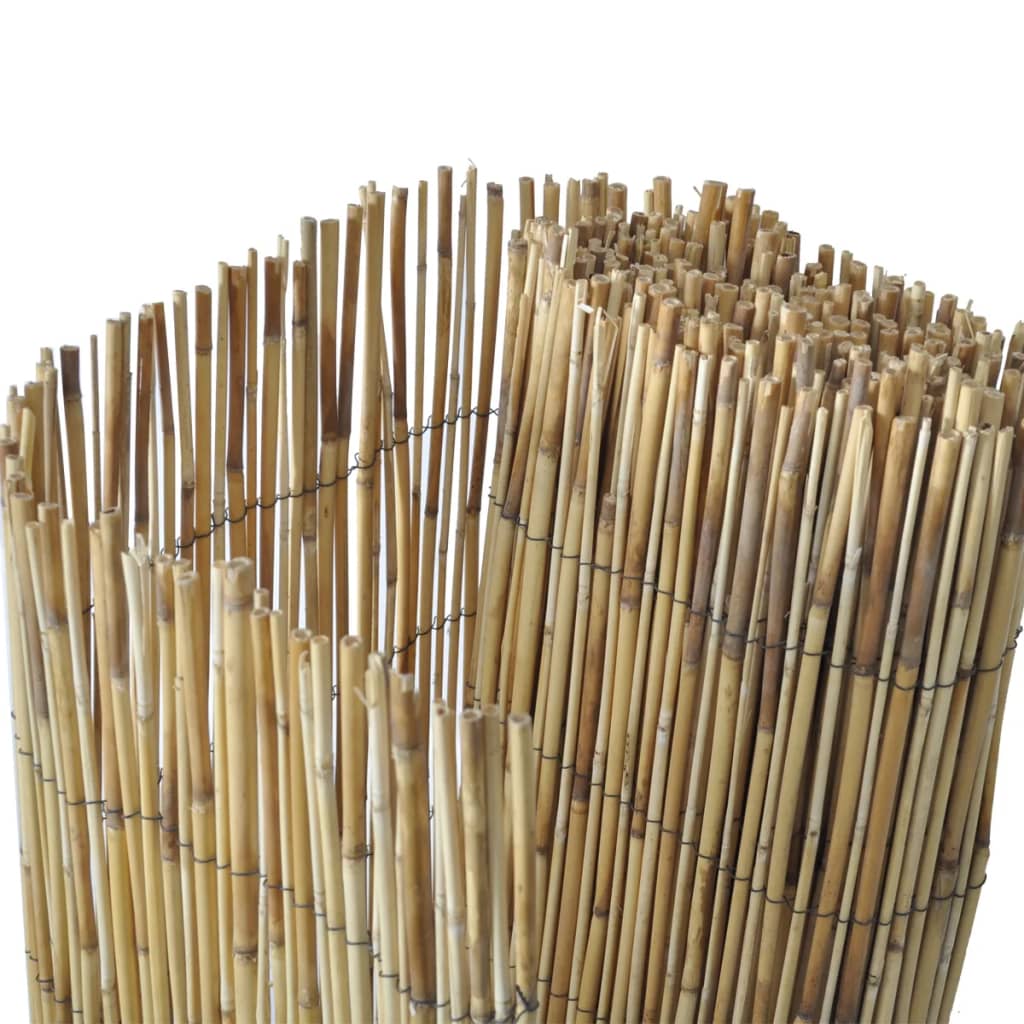 vidaXL Garden Reed Fence 500x100 cm