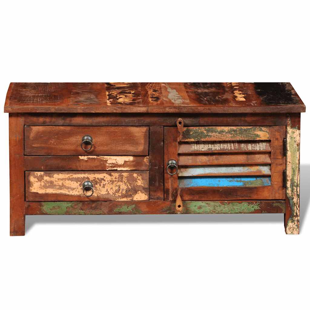 241629 vidaXL Reclaimed TV Hi-Fi Cabinet Side Cabinet Solid Wood