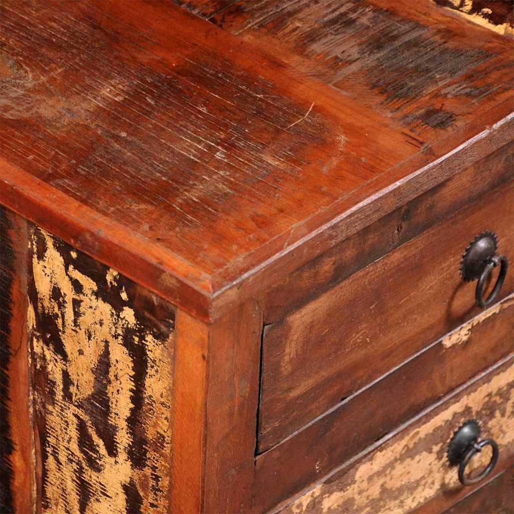 241629 vidaXL Reclaimed TV Hi-Fi Cabinet Side Cabinet Solid Wood
