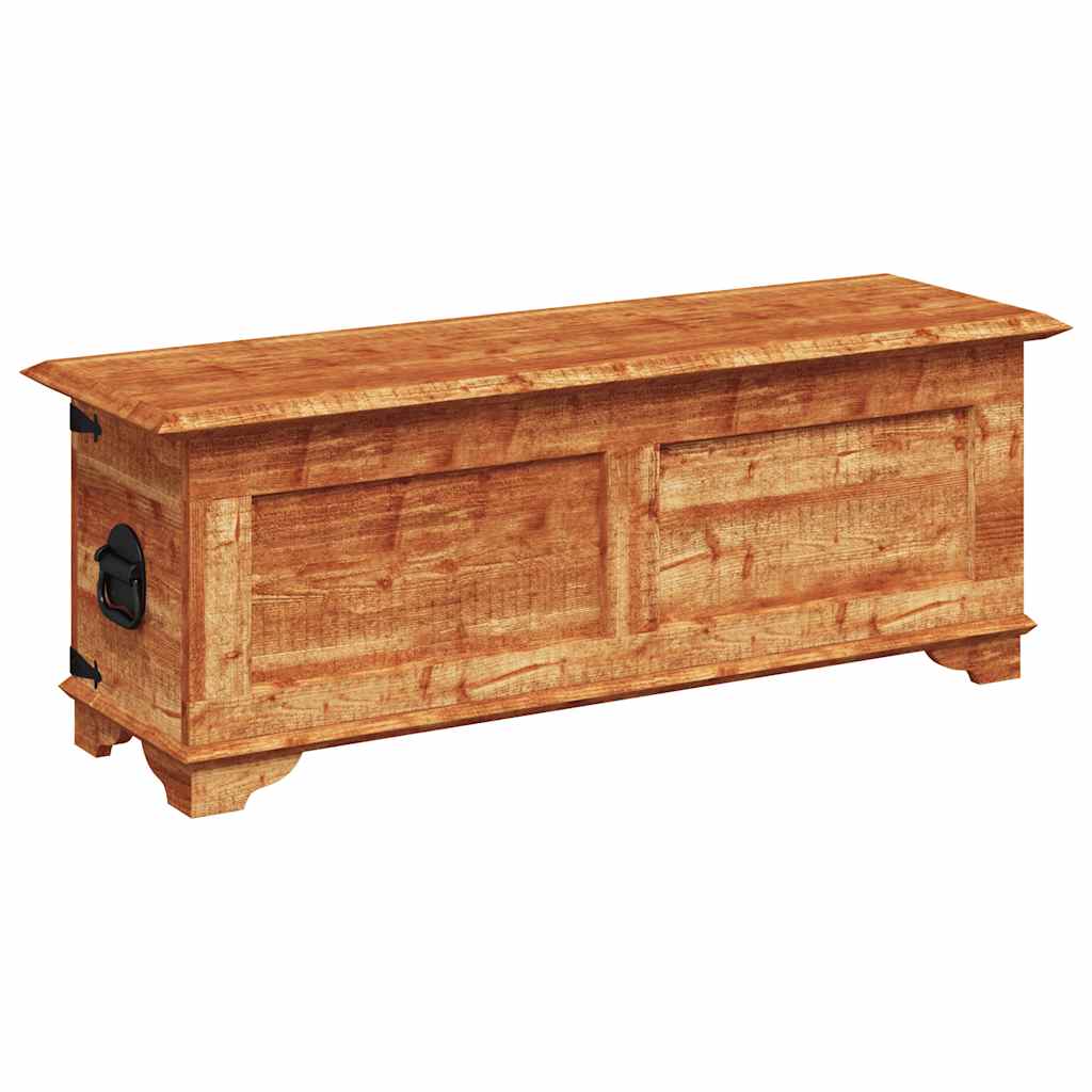Storage Chest Rough Mango Wood