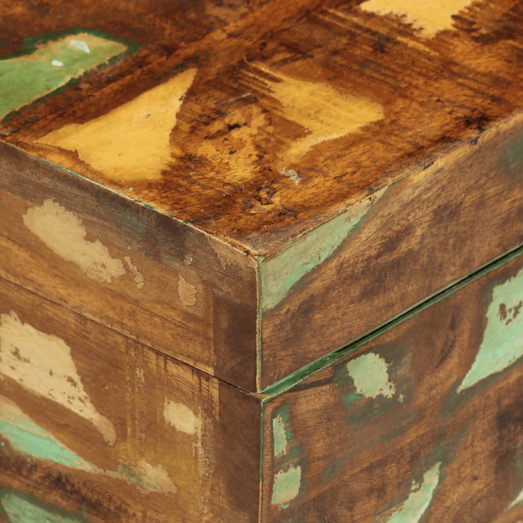 vidaXL Reclaimed Storage Box Solid Wood