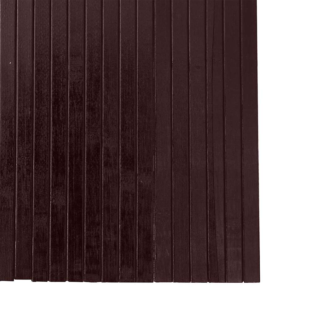 Room Divider Bamboo Dark Brown Width 250 cm Height 165 cm