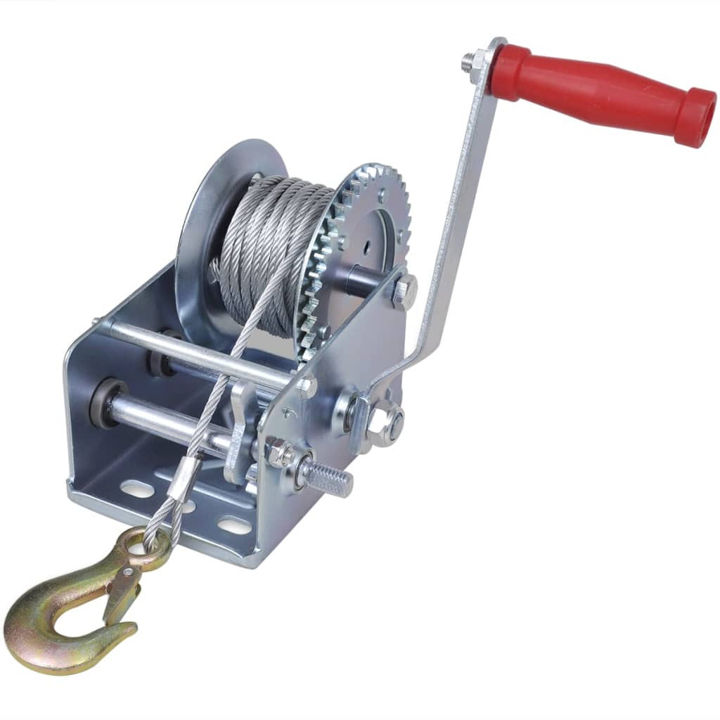 vidaXL Hand Winch 1130 kg